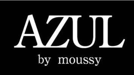 Azul by moussy ロゴ