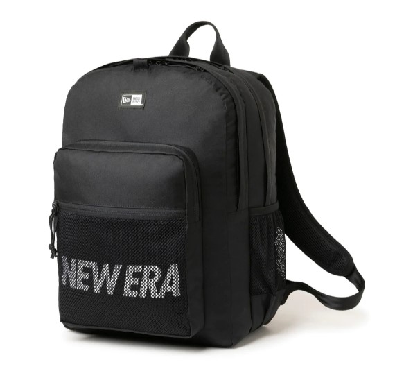 キャンパスパック 35L プリントロゴ ブラック × ホワイト 9350