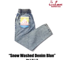 Chef Pants Snow Washed Denim Blue 7590