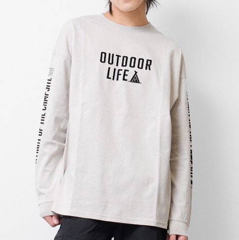 OUTDOOR LIFEロングTシャツ 2750