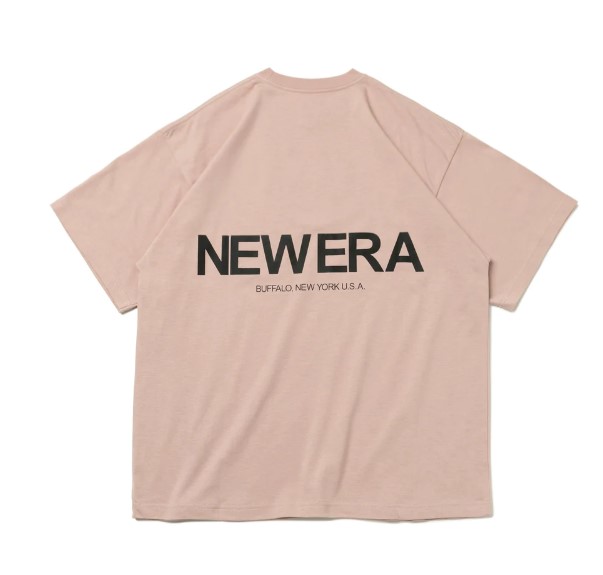 半袖 オーバーサイズド コットン Tシャツ The Origin ラスティーピンク 4400